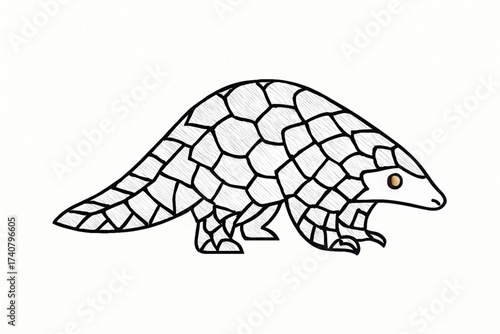 Mosaic Pangolin