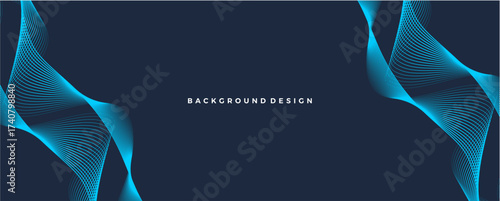 abstract blue background with lines