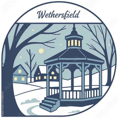 Wethersfield Winter Glow