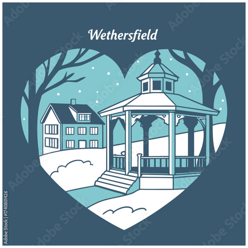 Wethersfield Winter Glow
