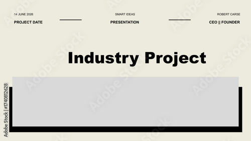 Industry Project Presentation Slideshow