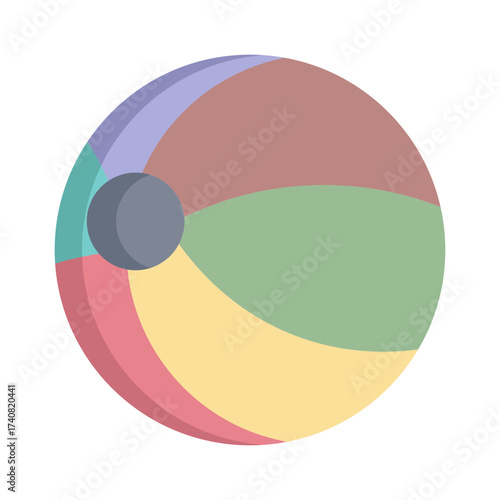 ball flat icon design