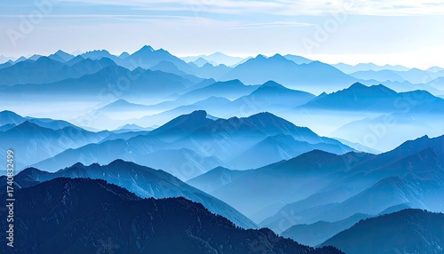Cracked Highland Wetlands Create Abstract Patterns Viewed from Drone on Bright Day, Natural Land Formation with Blues and Browns, Sunlight, Overhead