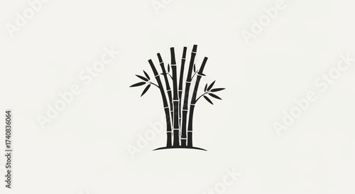 vector illustration of bamboo