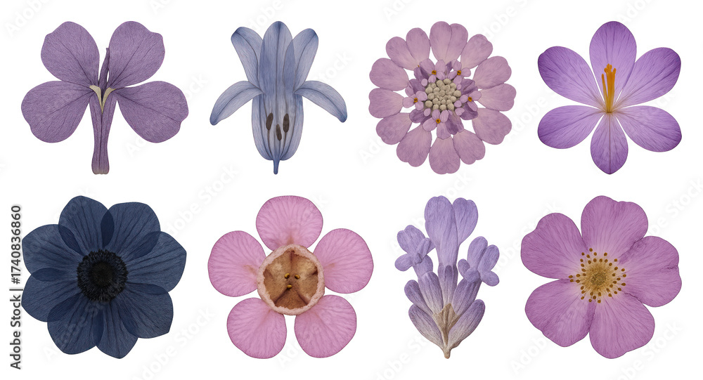 Obraz premium Vibrant floral collection showcasing diversity.