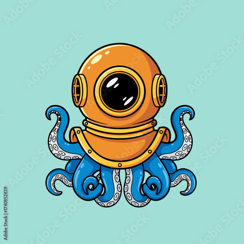 Dive into the Enchanting Underwater World with this Adorable Octopus for World Octopus Day Celebrations
