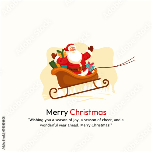 Wallpaper Mural Merry Christmas, Happy Christmas, christmastree, santa, santaclaus, christmaslights, 31st, newyear Torontodigital.ca