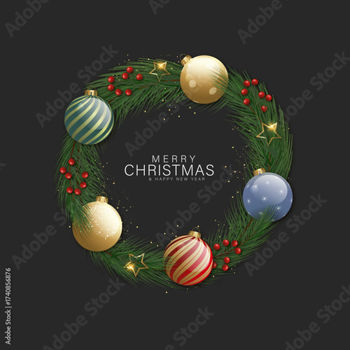 Wallpaper Mural Merry Christmas, Happy Christmas, christmastree, santa, santaclaus, christmaslights, 31st, newyear Torontodigital.ca