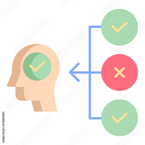 home planning flat icon design