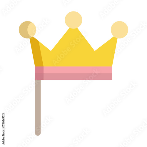 party prop flat icon design