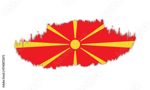 Flag of Macedonia, fragment