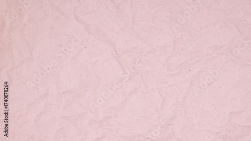 textured crumpled paper background, light pink crumpled paper background