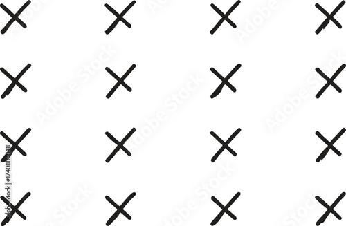 Abstract cross pattern design, ideal for various graphic applications and backgrounds