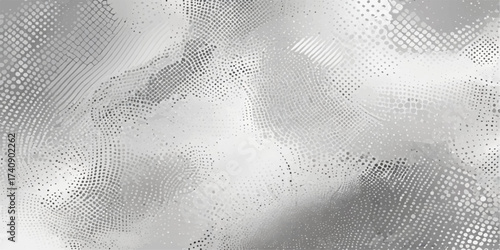 Grunge silver metal texture wallpaper with a rough pattern for a vintage design backdrop