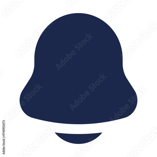 Notification bell icon. Bell icon for new notification, incoming message, reminder and alert. Bell symbol for subscribe on channel and for social media reminder. Vector