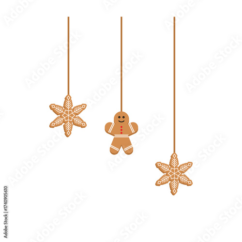 Gingerbread Hanging Decoration