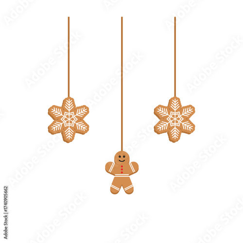 Gingerbread Hanging Decoration