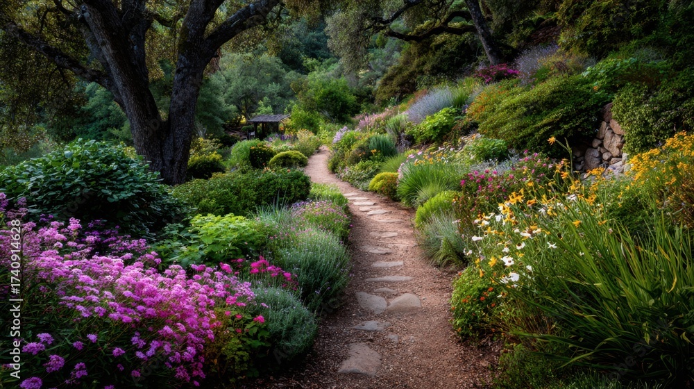 Obraz premium Access to nature fosters mindfulness and renewal, offering peaceful moments in green spaces that re-energize both mind and heart. 