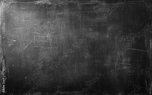 Chalk rubbed out on blackboard background