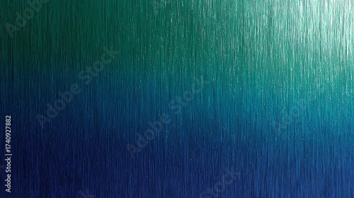 Wallpaper Mural Abstract Gradient Texture with Blended Shades of Green and Blue Creating a Vertical Pattern Torontodigital.ca