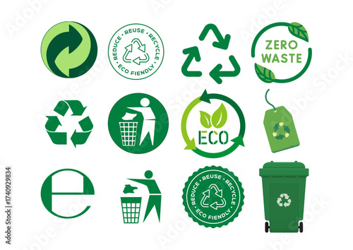 an pack of recycle icon