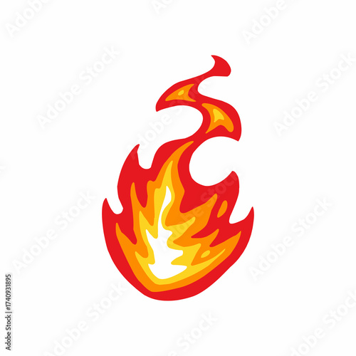 fireball vector illustration, flame icon, flame vector illustration, flame clip art, fire cartoon, fire wallpaper, abstract fire illustration, burning fire cartoon