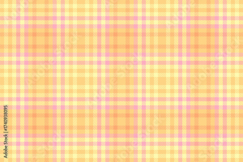 Warm, pastel plaid pattern. Seamless textile design with intersecting lines. Use for backgrounds, fabrics, or digital art projects. Versatile, stylish, soft.