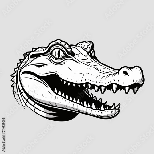 croc head