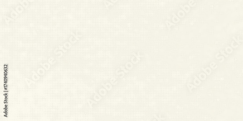 Ecru gradient with texture of eggshell. Pastel light beige background, modern dotted vector design, paper texture.