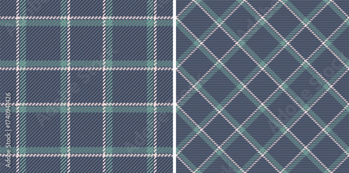 Check background fabric of textile seamless plaid with a pattern tartan texture vector. Set in wedding colors of fashion trends.