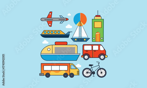 Global Travel and Transport Vehicle Collection	