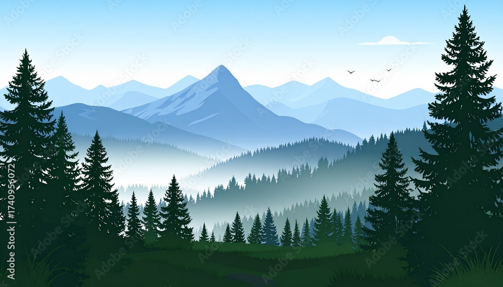Obraz premium mountain landscape