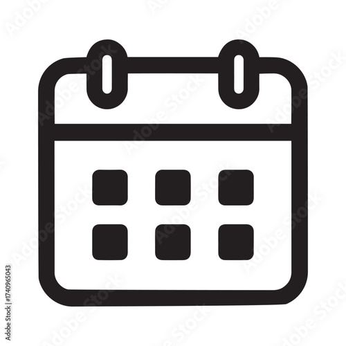 Simple Calendar Icon
