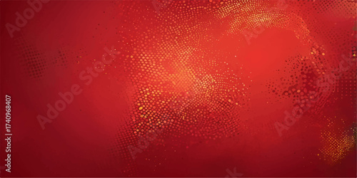 Old-fashioned, dark red grunge texture pattern for a vintage art wallpaper or Christmas card design backdrop