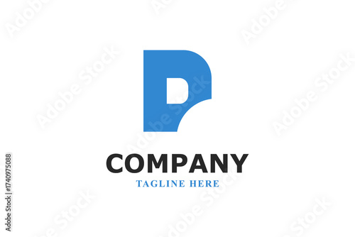 Free Download modern bitten letter d logo design - GFXLoad