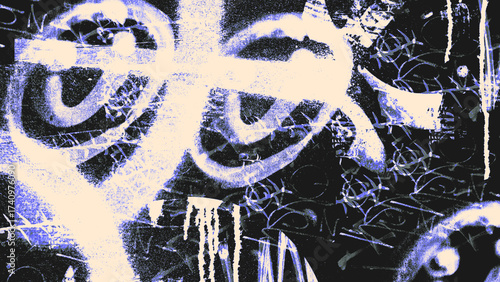 graffiti on the wall
