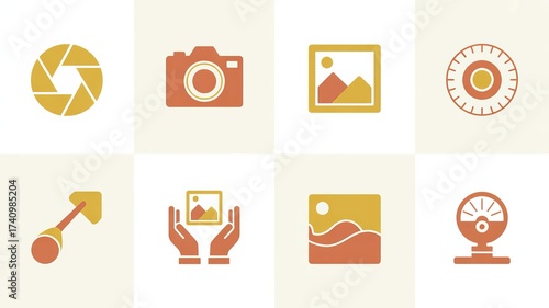 Photography and Camera Icons