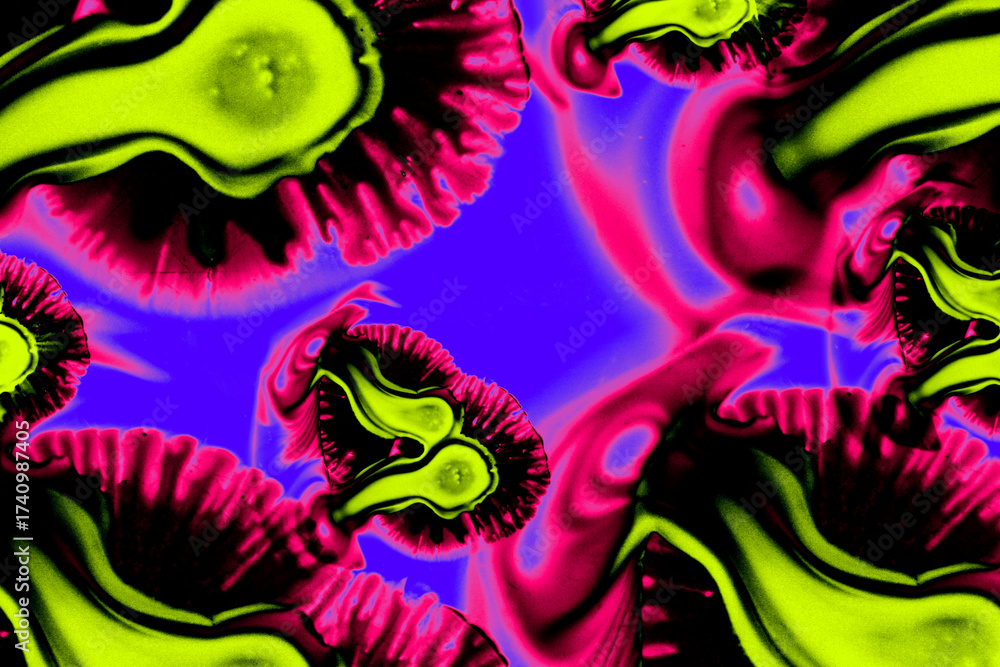 Fototapeta premium abstract colorful background with water drops