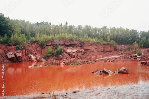 Red canyon in Poland, KOPULAK, mazowieckie
Autumn season, forest