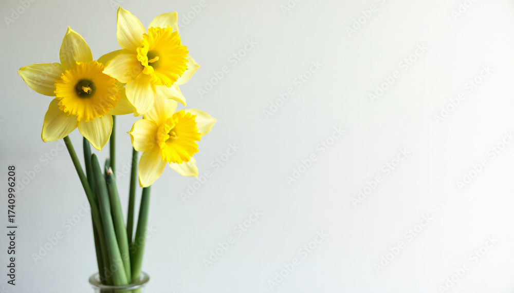 Fototapeta premium Daffodils in a Vase