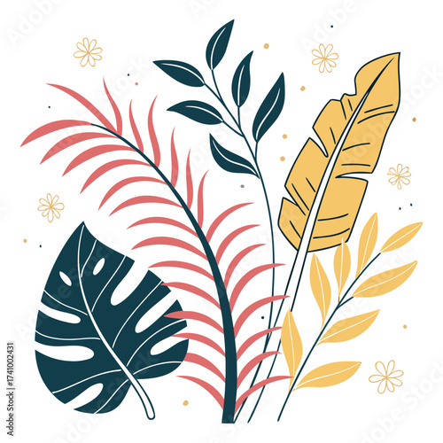 feathers seamless pattern