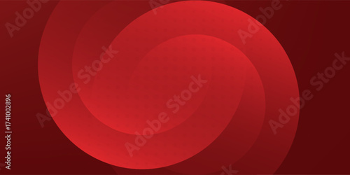 Red abstract background. Dynamic shapes composition. Eps10 vector