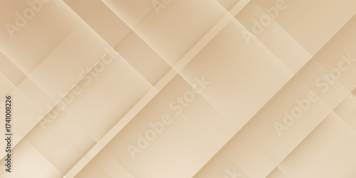 Modern abstract background with layered geometric diamond patterns in soft beige tones, ideal for luxury and corporate designs.