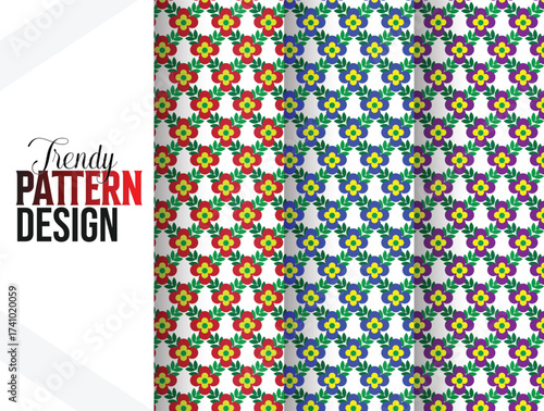 Hand Drawn Floral Seamless Pattern