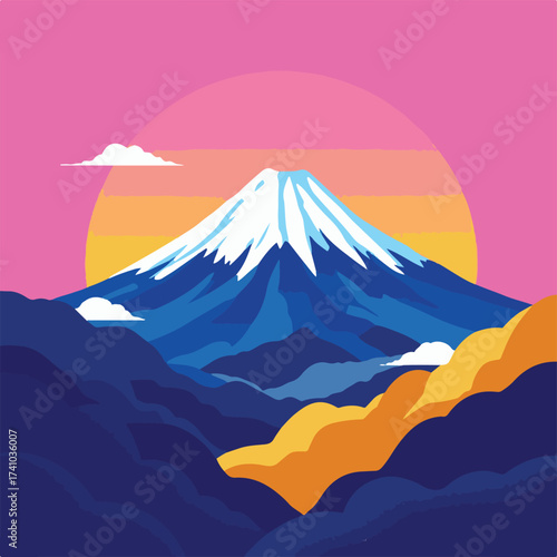 mount fuji in japan