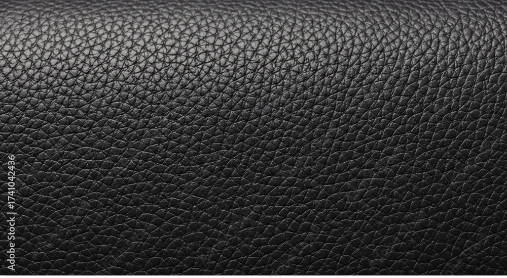 Luxury black leather background texture with a dark, textured surface pattern for design or backdrop Luxury black leather background texture with a dark, textured surface pattern for design or backdrop