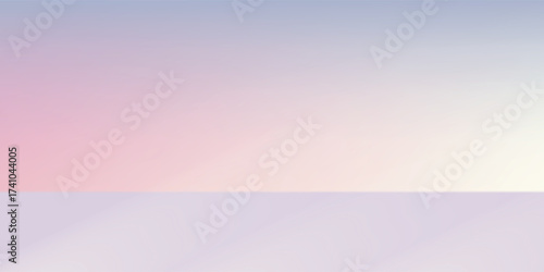 Minimalist 3D White Cylindrical Podium on Pastel Backdrop for Product Display and Branding