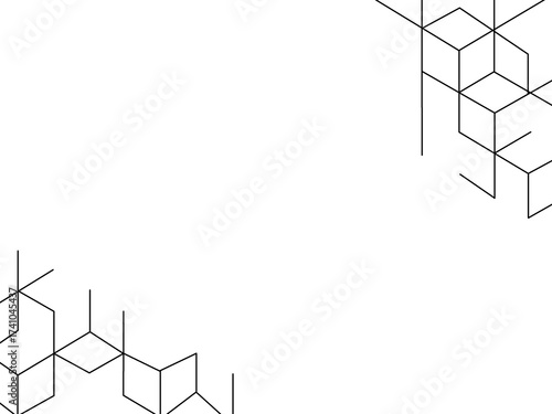 business graph on white background