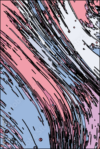 Stunning abstract art with dynamic flow and captivating color gradients, a modern backdrop perfect for creative projects and vibrant designs, originally a scalable vector graphic