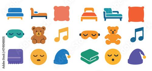 Sleep Icons Collection